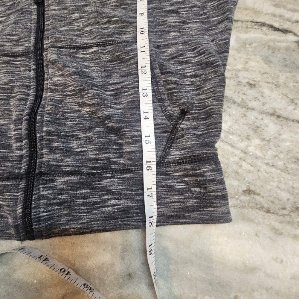 Live Love Dream Women’s XS Full Zip Hoodie Black Gray Athleisure Colorblock LLD - Picture 9 of 12